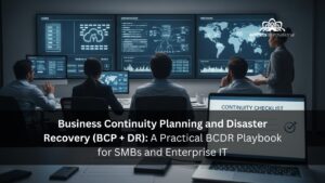Business Continuity Planning and Disaster Recovery (BCP + DR) A Practical BCDR Playbook for SMBs and Enterprise IT