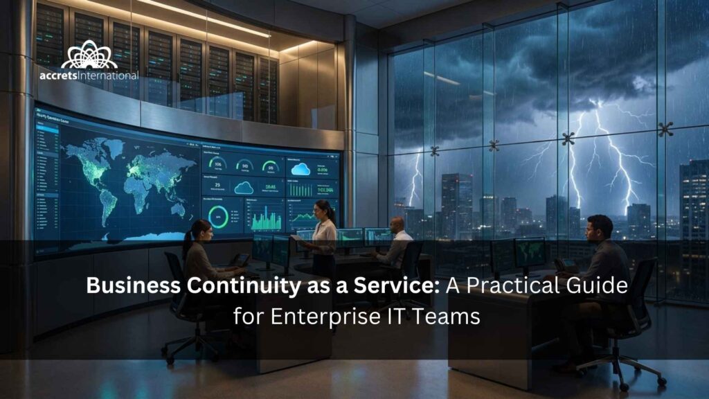 Business Continuity as a Service A Practical Guide for Enterprise IT Teams