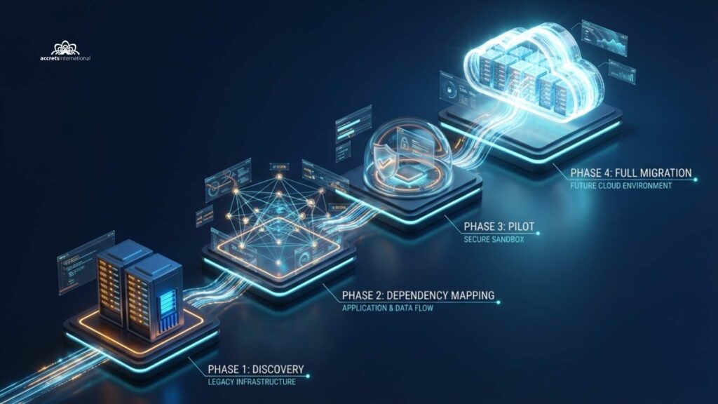 The 4 Core Phases of a Cloud Migration Strategy Framework