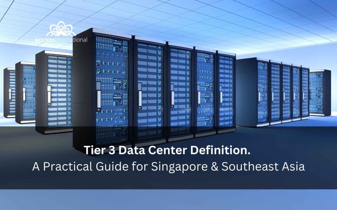 Tier 3 Data Center Definition. A Practical Guide for Singapore & Southeast Asia