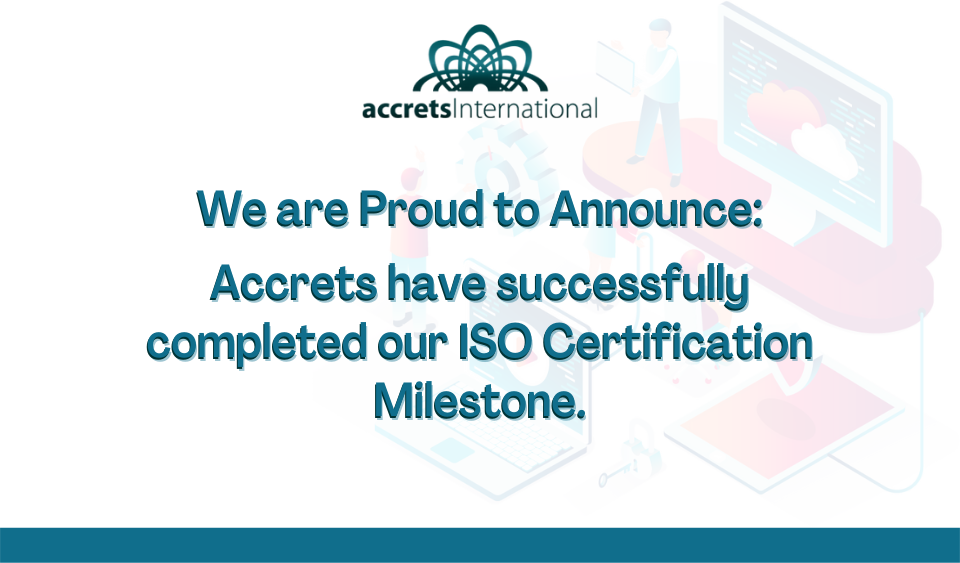 What is ISO and why is it a celebration to be ISO certified?